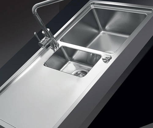 Additional image for Inset Kitchen Sink (1000/500mm, S Steel, RH).