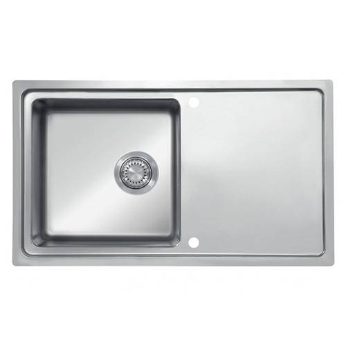 Additional image for Inset Kitchen Sink (860/500mm, S Steel, LH).