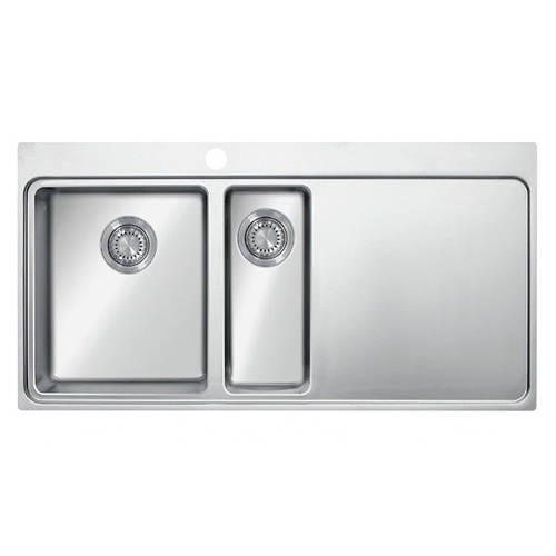 Additional image for Inset Slim Top Kitchen Sink (1000/510mm, S Steel, LH).