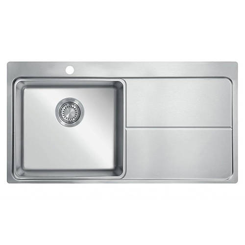 Additional image for Inset Kitchen Sink (1000/510mm, S Steel, LH).