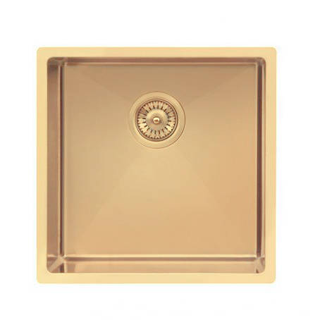 Additional image for Undermount Kitchen Sink (440/440mm, Gold).