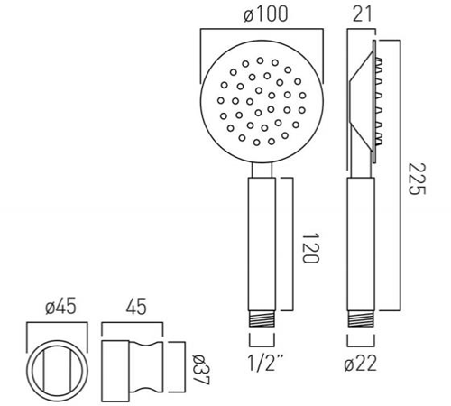 Additional image for Aquablade Single Function Kit With Hose & Bracket.