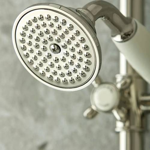 Additional image for Thermostatic Shower Column With 2 Outlets (Bright Nickel).