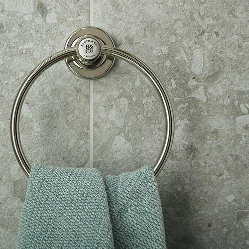 Additional image for Traditional Towel Ring (Bright Nickel).