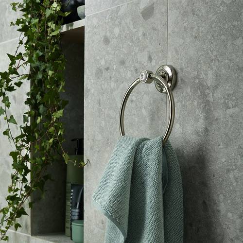 Additional image for Traditional Towel Ring (Chrome).