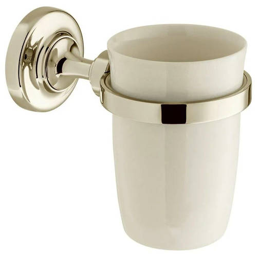 Additional image for Traditional Tumbler & Holder (Bright Nickel).