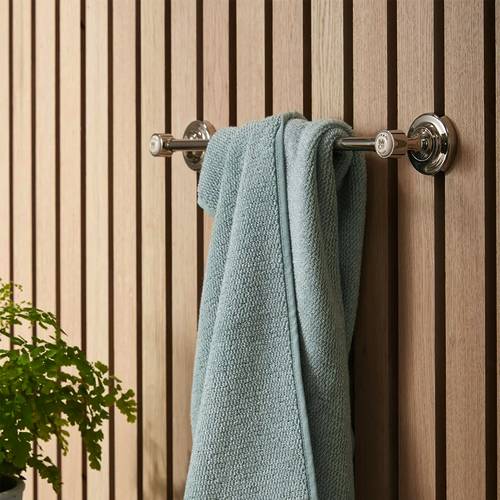 Additional image for Traditional Towel Rail (450mm, Bright Nickel).