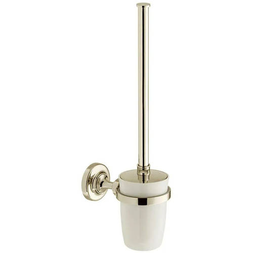 Additional image for Traditional Toilet Brush & Holder (Bright Nickel).