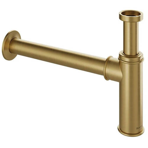 Additional image for Bottle Basin Waste Trap (Brushed Brass).