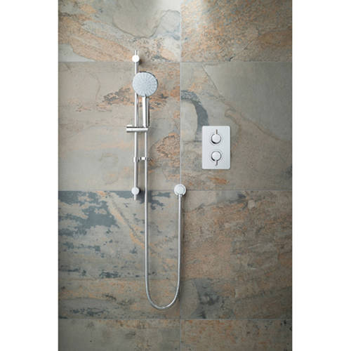 Additional image for Thermostatic Shower Set With 1 Outlet (Chrome).