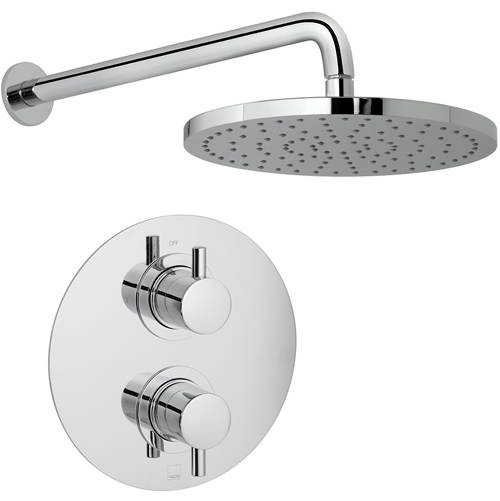 Additional image for Thermostatic Shower Set With 1 Outlet (Chrome).