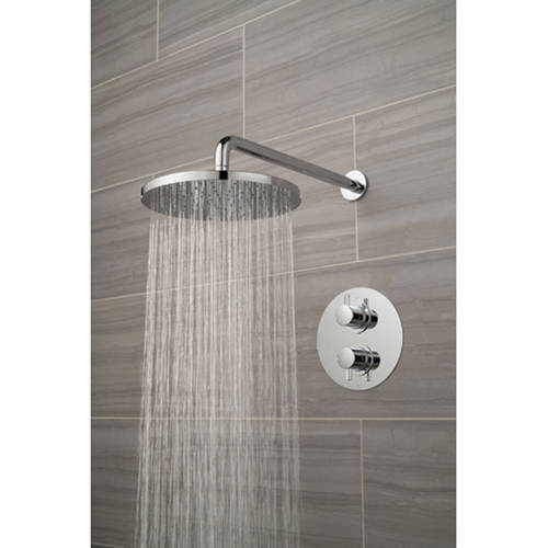 Additional image for Thermostatic Shower Set With 1 Outlet (Chrome).