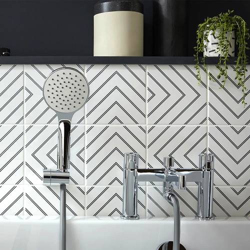 Additional image for Bath Shower Mixer Tap (Chrome).