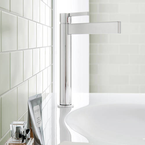 Additional image for Extended Mono Basin Mixer Tap (Chrome).