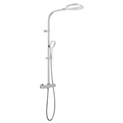 Additional image for Horizon Shower Valve & Column Pack (Chrome).