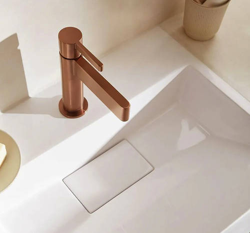 Additional image for Mono Basin Mixer Tap (Brushed Bronze).