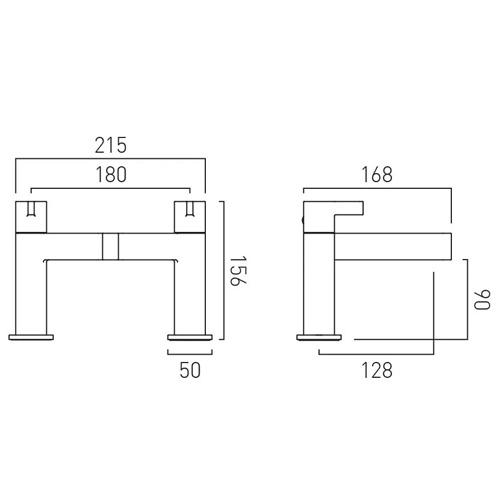 Additional image for Bath Filler Tap (Brushed Gold).