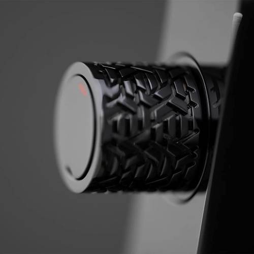 Additional image for Mono Basin Mixer Tap (Polished Black).
