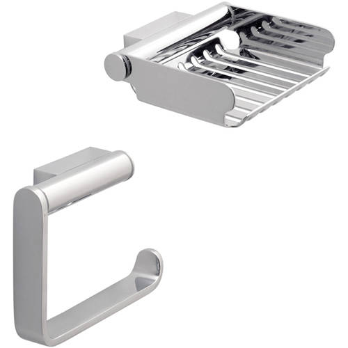Additional image for Bathroom Accessories Pack A1 (Chrome).