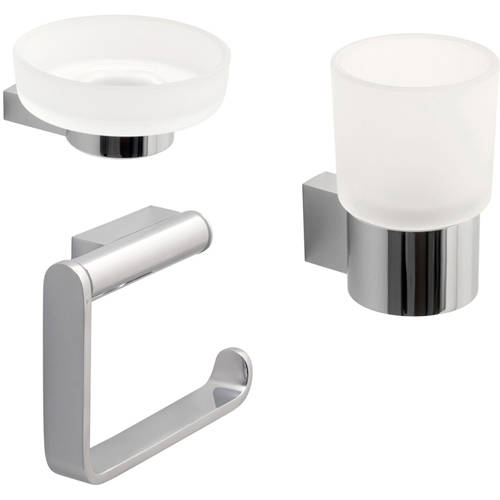 Additional image for Bathroom Accessories Pack A5 (Chrome).