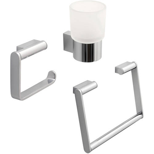 Additional image for Bathroom Accessories Pack A9 (Chrome).