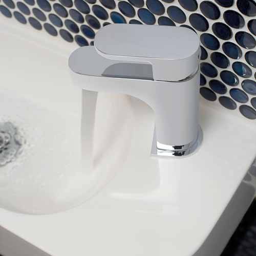 Additional image for Mini Basin Mixer Tap With Universal Waste (Chrome).