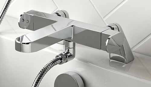Additional image for Thermostatic Bath Shower Mixer Tap (Without Shower Kit).