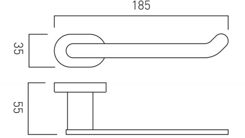 Additional image for Toilet Roll Holder (Chrome).