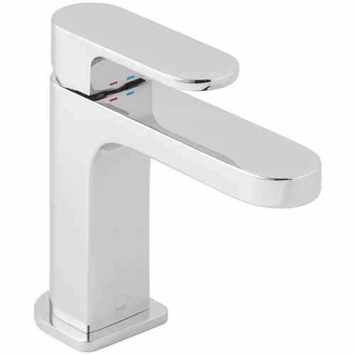 Additional image for Slimline Mono Basin Mixer Tap (Chrome).