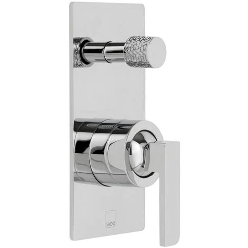 Additional image for Manual Shower Valve With Diverter (Chrome).