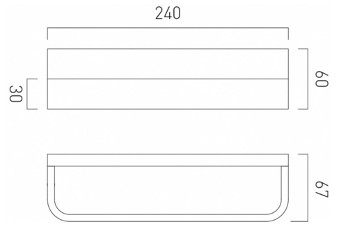 Additional image for Towel Bar (Chrome).