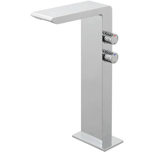 Additional image for Floor Standing Bath Shower Mixer Tap & Extended Basin Tap.