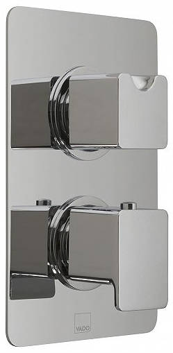 Additional image for Thermostatic Shower Valve With 2 Handles (1 Outlet, TMV2).