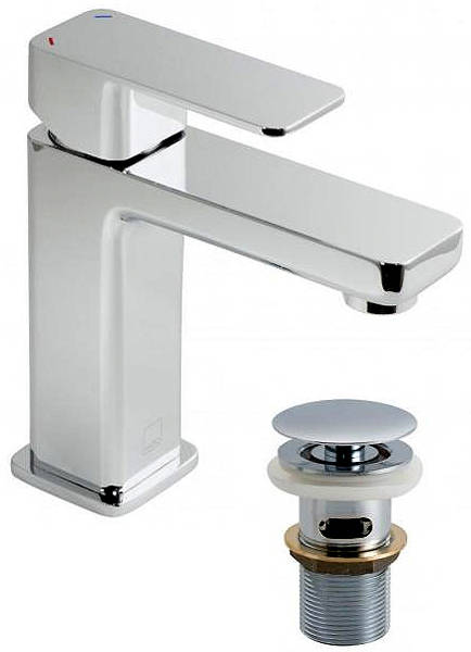 Additional image for Mono Basin Mixer Tap With Clic-Clac Waste (Chrome).