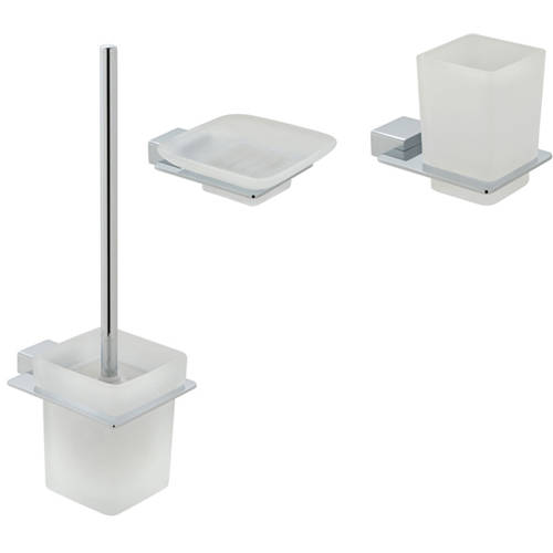 Additional image for Bathroom Accessories Pack A04 (Chrome).