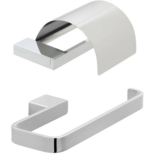 Additional image for Bathroom Accessories Pack A09 (Chrome).