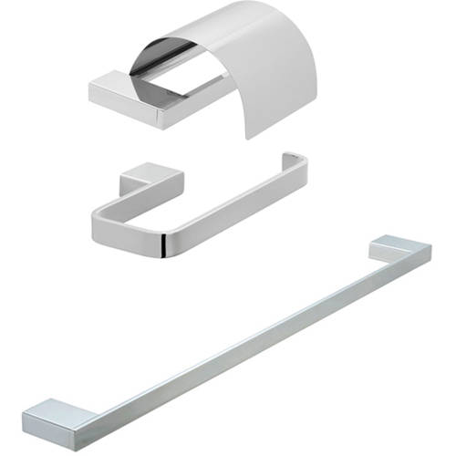 Additional image for Bathroom Accessories Pack A10 (Chrome).