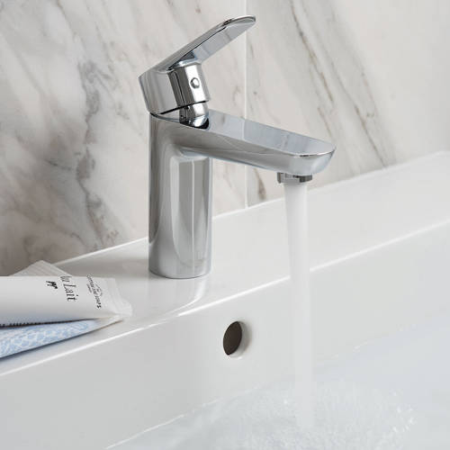 Additional image for Basin Mixer Tap With Universal Waste (Chrome).