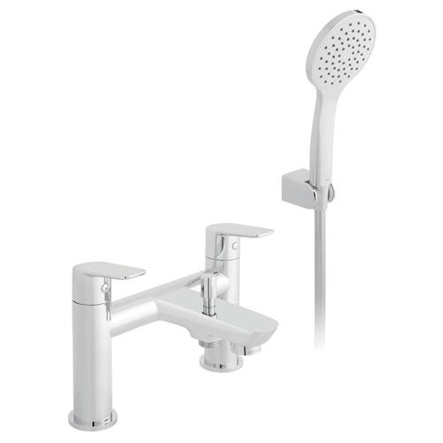 Additional image for Bath Shower Mixer Tap With Kit (Chrome).