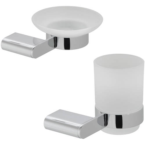 Additional image for Bathroom Accessories Pack A04 (Chrome).