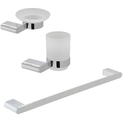 Additional image for Bathroom Accessories Pack A08 (Chrome).