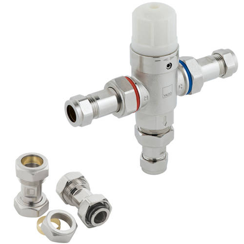 Additional image for In-Line Thermostatic Mixer Valve 1/2" & 22mm (TMV2).