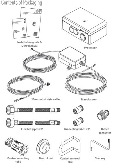 Additional image for SmartDial Thermostatic Shower & Slide Rail Kit (1 Outlet).