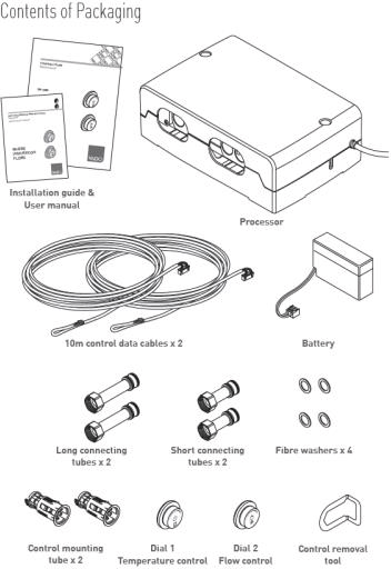 Additional image for SmartDial Thermostatic Shower & Round Head & Slide Rail Kit.