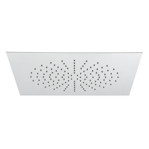Additional image for Square Ceiling Mounted Shower Head 350x350mm (Chrome).