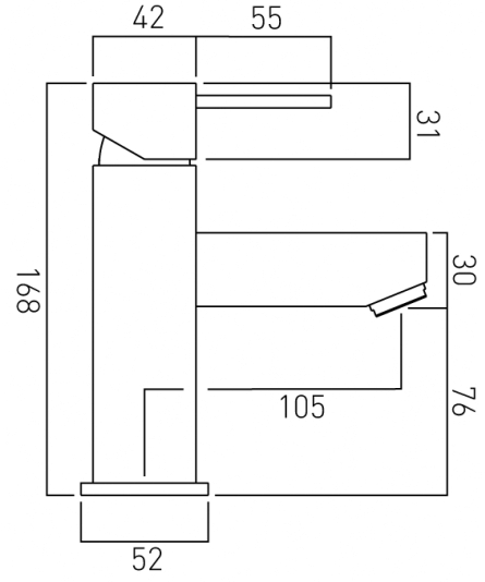 Additional image for Basin, Bidet & Bath Shower Mixer Taps Pack With Shower Kit.