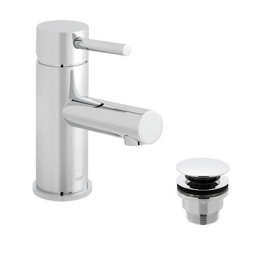 Additional image for Mono Basin Mixer Tap With Universal Waste (Chrome).