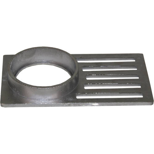 Additional image for Aluminium Balcony Drain Grating (189x104x6mm).