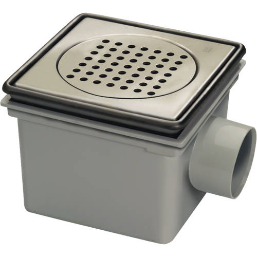 Additional image for ABS Drain 200x200mm (S Steel Frame & Grate).