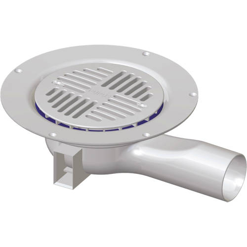 Additional image for Shower Drain With Horizontal Outlet 197mm (Polypropylane).